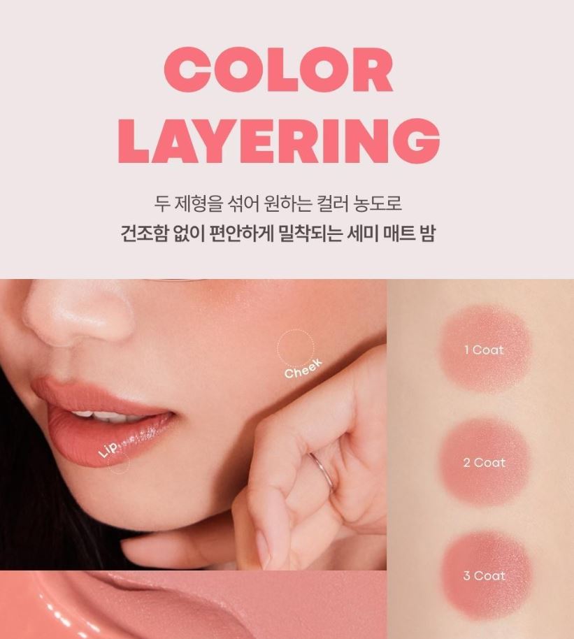 [TONYMOLY] Cheek Tone Lip & Cheek Duo Balm Soft Glow Dual Texture 18 Shades