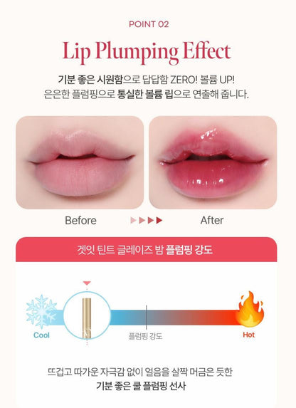 [TONYMOLY] Get It Tint Glaze Balm High-Shine Glossy Lip Balm 14 Shades