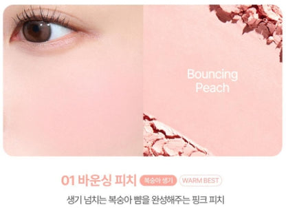 [vdl] Cheek Stain Blusher Duo Soft Radiant Finish 6g x 2 Colors
