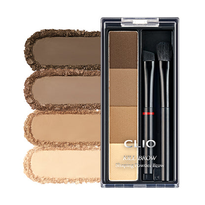 [CLIO] Kill Brow Shaping Powder Brow – Soft Texture & Natural Definition | 2.4g