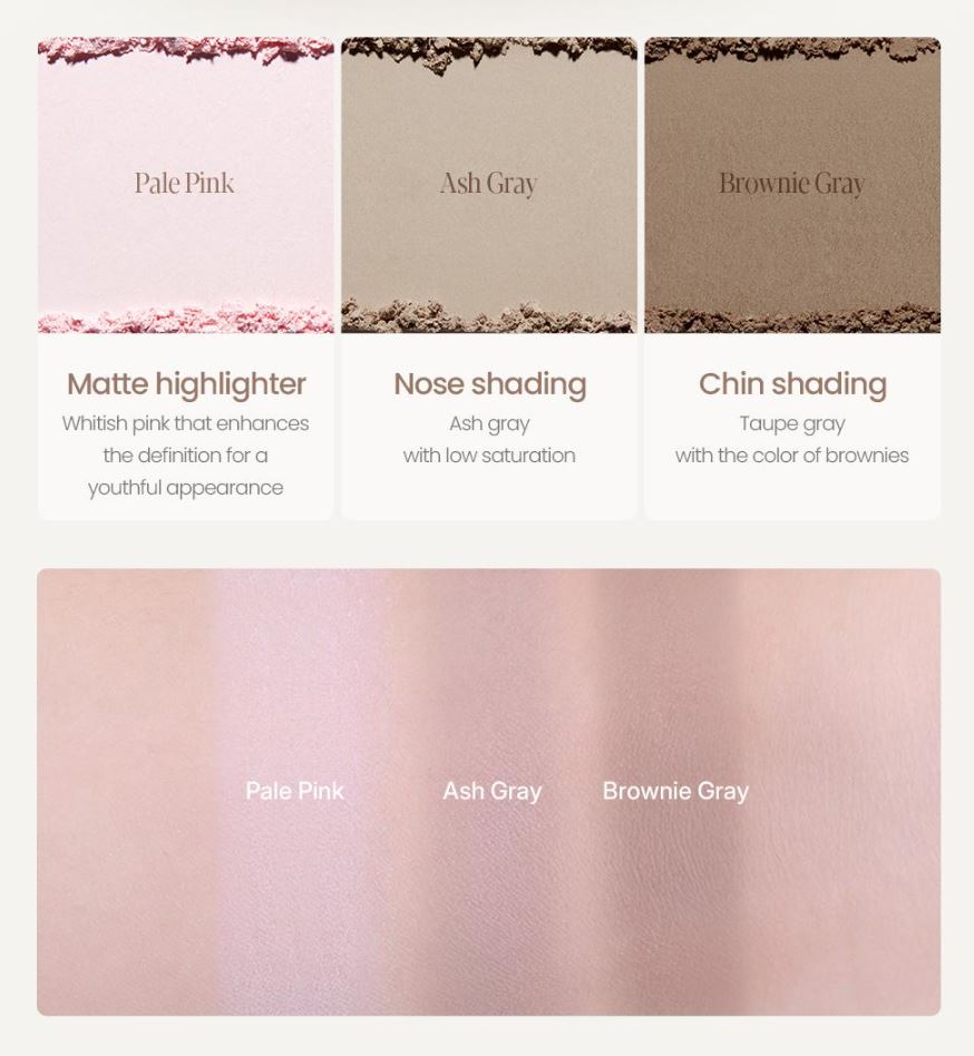 [espoir] Tone Pairing Contour Palette – Soft Matte Sculpting Duo | 9g