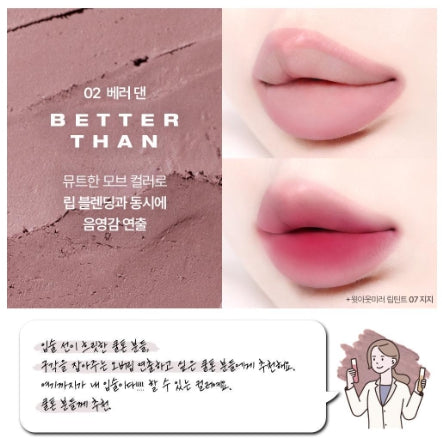 [TOOQ] Lip Pencil Soft Blur Finish – 1.2g (7 Shades, Choose 1)