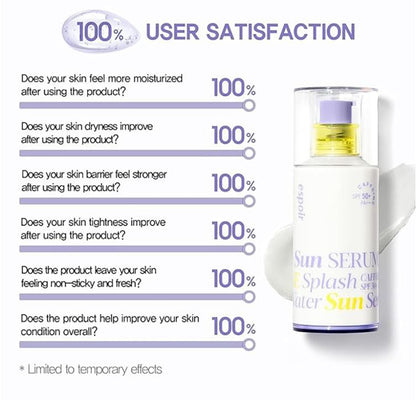 [espoir] Water Splash Sun Serum with Caffeine SPF50+ PA+++ | 50mL