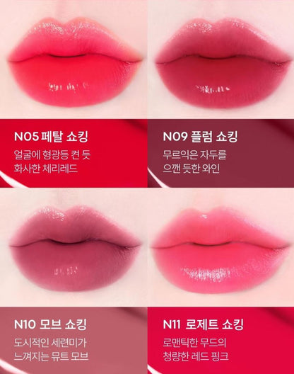 [TONYMOLY] Perfect Lips Shocking Lip Tint Glossy Finish Lip Color 4g