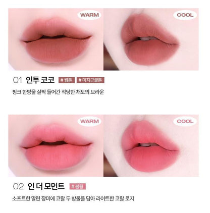 [TOOQ] New Classic Velvet Lip Tint Soft Matte Finish 4 Shades