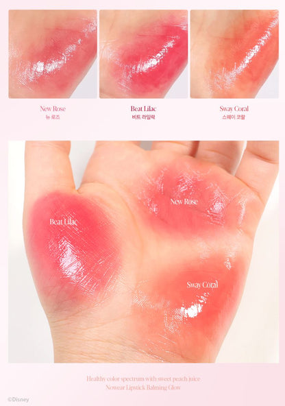 [DISNEY EDITION] [espoir] Nowear Lipstick Balming Glow – Lightweight Vegan Gloss Lipstick | 3g