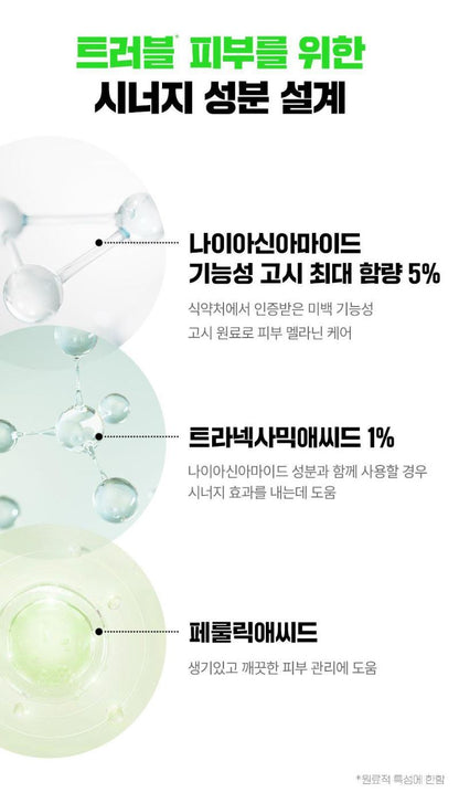 [FATION] Lightweight Toning Ampoule with a Radiant Comfort Finish | 30ml + Serum Mini 15ml Set