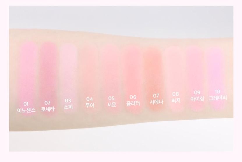 [Holika Holika] My Fave Infusing Blush – Soft Matte Powder Finish 4.5g