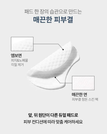 [ongredients] Revitalizing Toner Pads Smooth Hydrating Finish 60 Pads x2