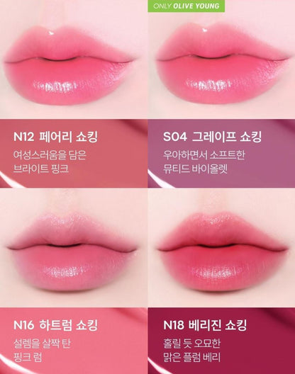 [TONYMOLY] Perfect Lips Shocking Lip Tint Glossy Finish Lip Color 4g