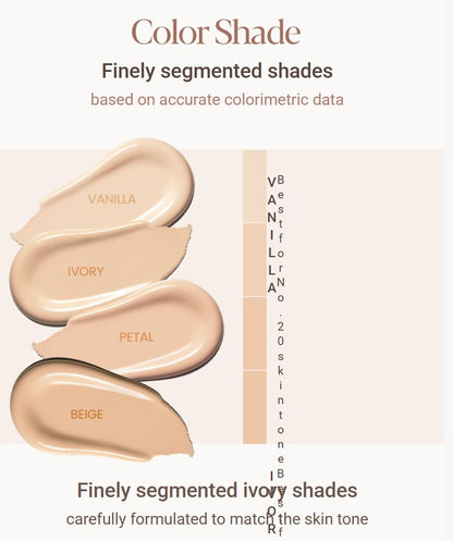 [espoir] Be Glow Stick Foundation Set – Vegan Radiant Base with Shading Stick 11g