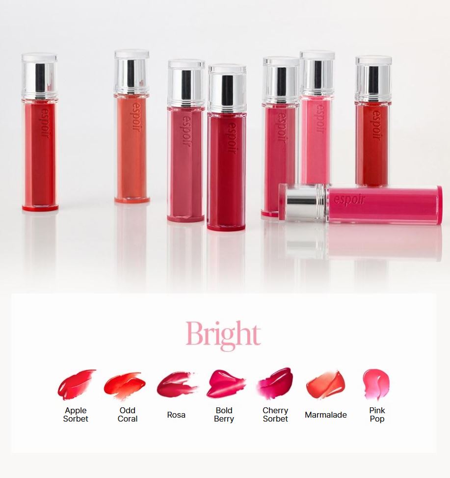 [espoir] Couture Lip Tint Glaze – Juicy Vegan Tint with Syrup Shine | 5.5g