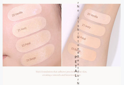 [espoir] Be Glow Stick Foundation – Vegan Radiant Finish Stick Base 11g