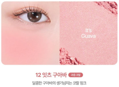 [vdl] Cheek Stain Blusher Duo Soft Radiant Finish 6g x 2 Colors