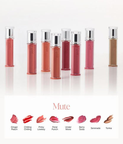 [espoir] Lip Trio Set – Couture Lip Tint Glaze + Sleek Cream Lipstick + Fitting Blur Mini (#Sour Peach)
