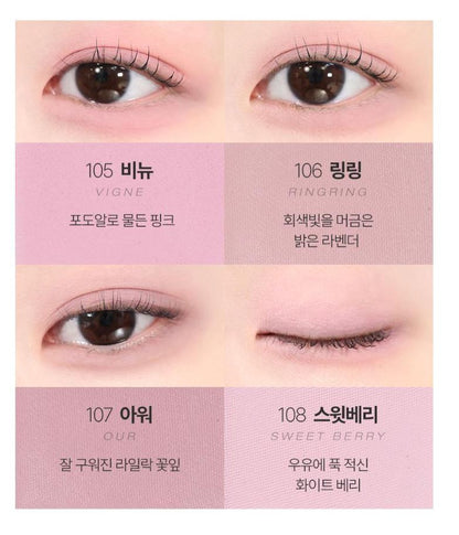 [TOOQ] One by Genuine Magnetic Eyeshadow Palette & Single Shadow Soft Matte Finish | 9 Colors