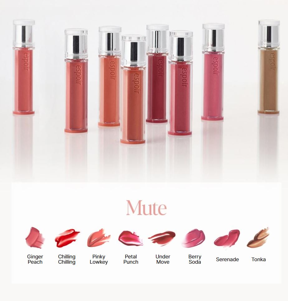 [espoir] Couture Lip Tint Glaze – Juicy Vegan Tint with Syrup Shine | 5.5g