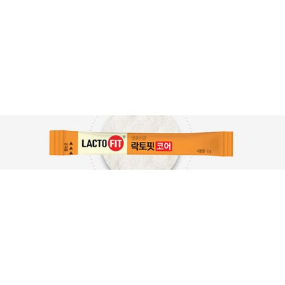 [LACTO-FIT] Core Probiotics with Zinc | Digestive & Immune Support | 120 g (2 g × 60 Sticks)