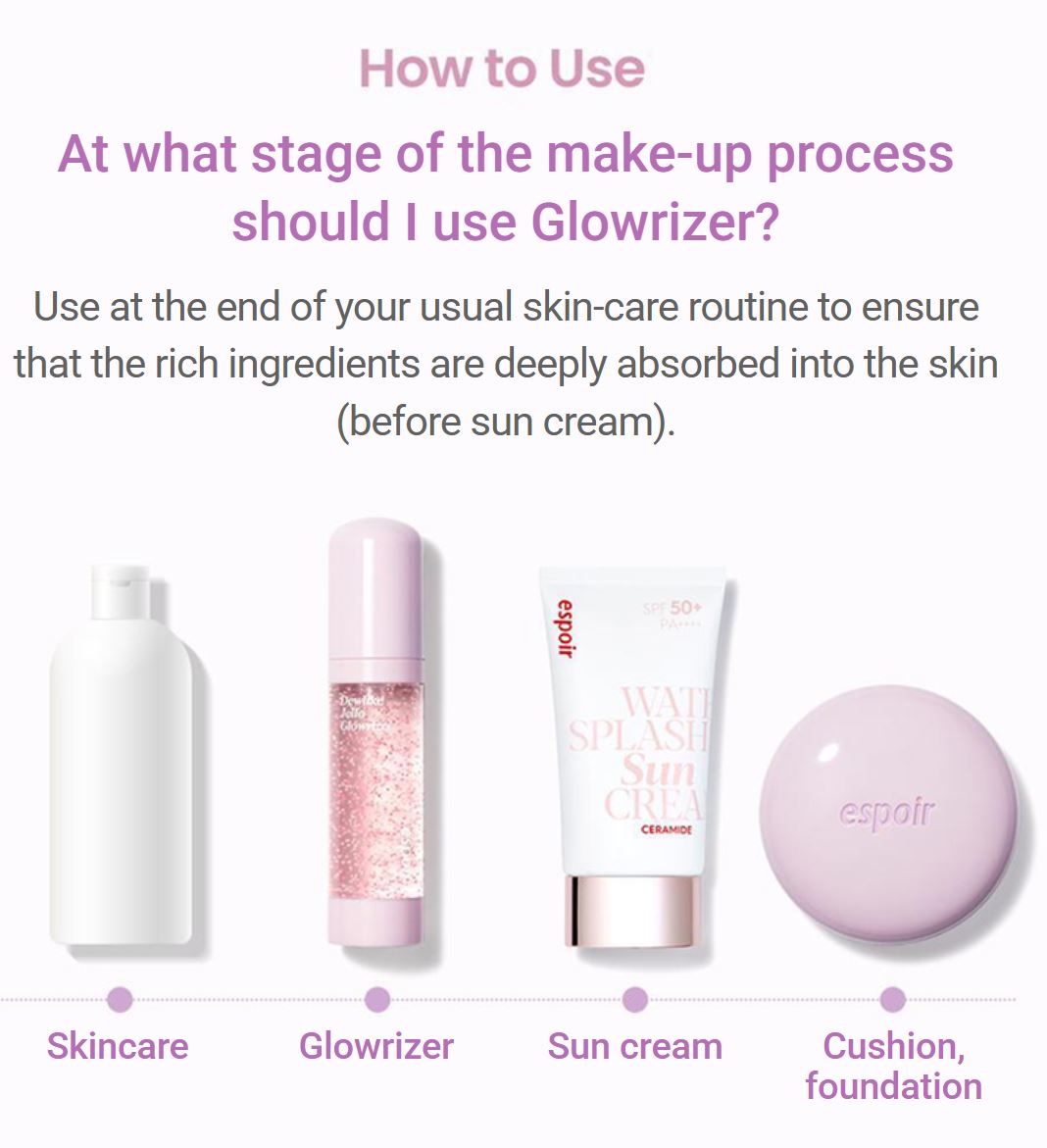 [espoir] Dewlike Jello Glowrizer 40ml | Vegan Hydrating Primer with Dewy Radiance