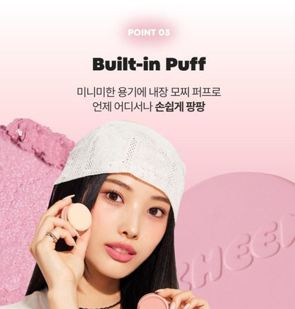 [TONYMOLY] Cheek Tone Jelly Blusher Soft Buildable Color Finish 10 Shades