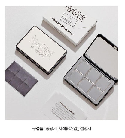 [TOOQ] Magnetic Eye Shadow Palette Customizable Finish 6-Pan