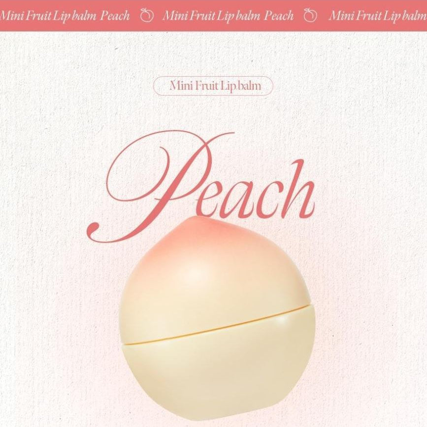 [TONYMOLY] Mini Fruit Lip Balm Natural Glow Finish 7g