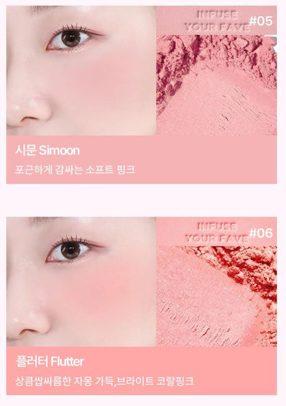 [Holika Holika] My Fave Infusing Blush – Soft Matte Powder Finish 4.5g