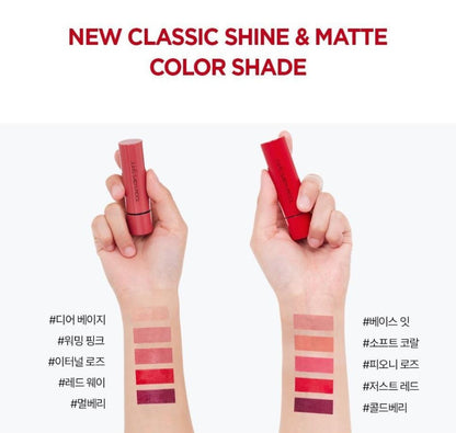 [JUNG SAEMMOOL] New Classic Matte Lipstick Cream Matte Finish 3.5 g