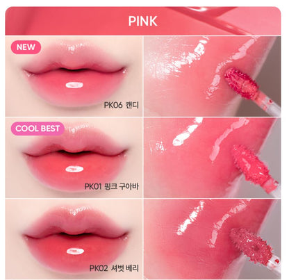 [BANILA CO.] Dew Glow Tint Glossy Hydrating Finish Lip Tint 3.8g 16 Shades
