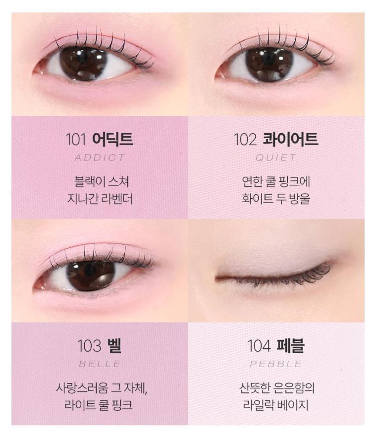 [TOOQ] One by Genuine Magnetic Eyeshadow Palette & Single Shadow Soft Matte Finish | 9 Colors