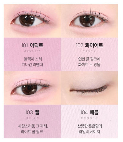 [TOOQ] One by Genuine Magnetic Eyeshadow Palette & Single Shadow Soft Matte Finish | 9 Colors