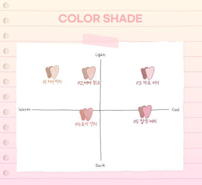 [2aN] Color Play Dual Liner Soft Matte & Pearl Finish Eye Liner 5 Colors