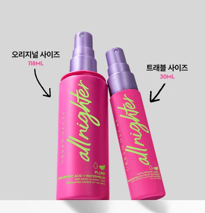 [URBAN DECAY] All Nighter Hyaluronic Makeup Setting Spray Soft Glow Finish 30 ml