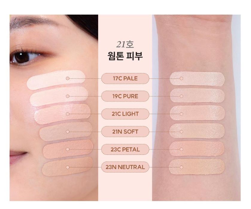 [AGE20S] Velvet Lasting Pact Sheer Velvet Finish Cushion Set (Main 14g + Refill 14g + Pouch)