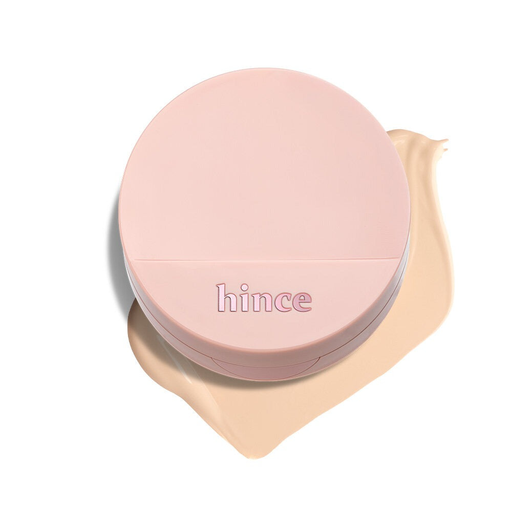 [hince] Cover Master Pink Cushion Soft Smooth Finish Set (11g + Refill + Hair Pins + Comb Keyring)