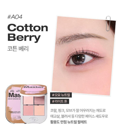[TOOQ] One by Genuine Magnetic Eyeshadow Palette & Single Shadow Soft Matte Finish | 9 Colors
