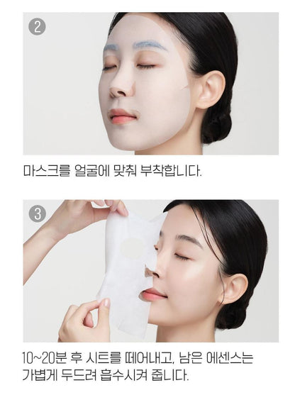[FATION] NOSCANA9 Serum Sheet Mask Soft Hydrating Comfort Finish (5 Sheets Set)