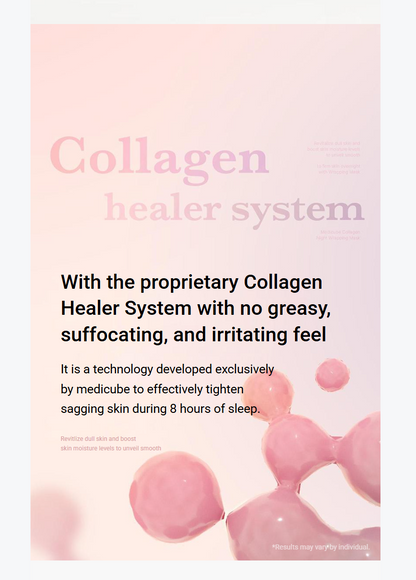 [medicube] Collagen Night Wrapping Mask Set + Firming & Hydration | 75ml + Jelly Brush | GlowLab