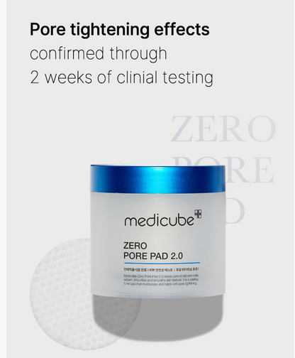 [Medicube] Zero Pore Pad 2.0 Refill Set | Daily Skin Care & Sebum Control | 70 Pads