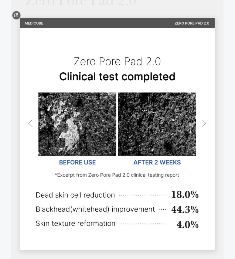[Medicube] Zero Pore Pad 2.0 Refill Set | Daily Skin Care & Sebum Control | 70 Pads