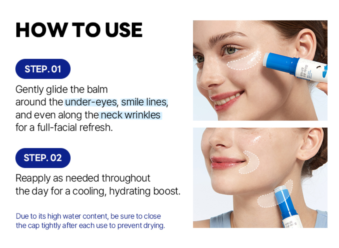 [ROUND LAB] Birch Juice Eye Balm | Hydrating & Refreshing Finish | 10 g | GlowLab