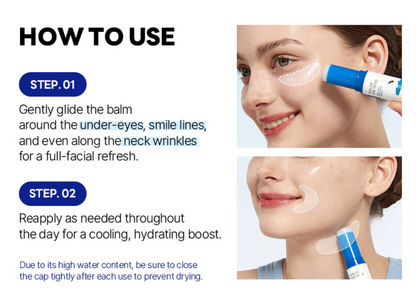 [ROUND LAB] Birch Juice Eye Balm | Hydrating & Refreshing Finish | 10 g | GlowLab