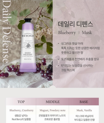 [BEYOND] Classic Hand Cream | 30ml | 7 Types | Official Product