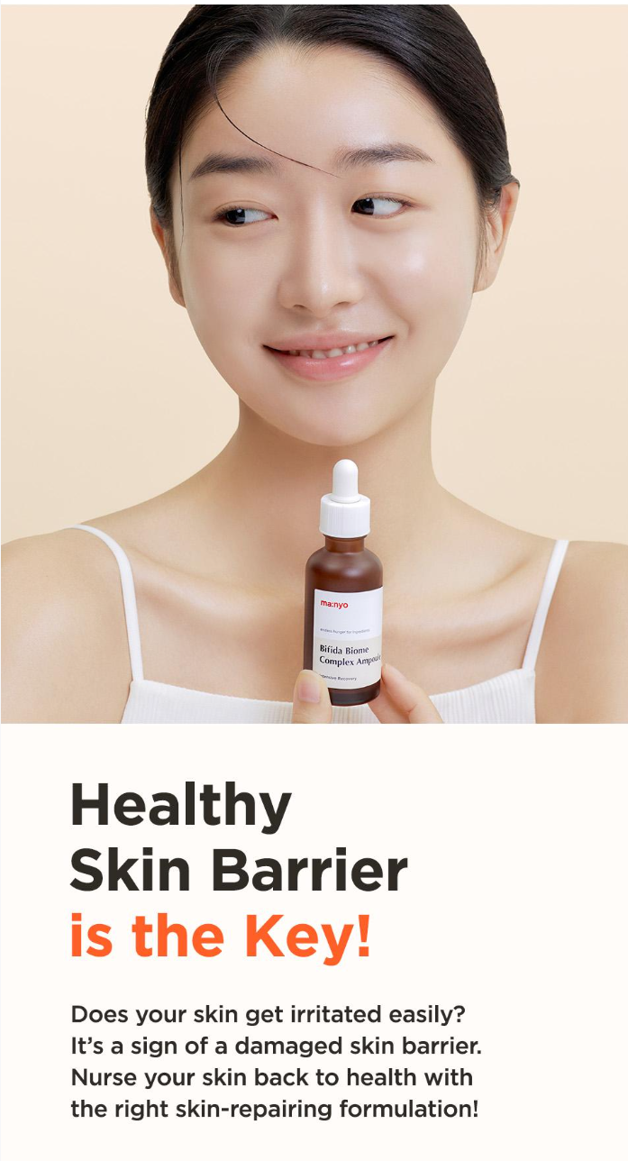 [ma:nyo Factory] Bifida Biome Complex Ampoule | Hydrating & Nourishing Care | 30ml x2 Double Offer | GlowLab