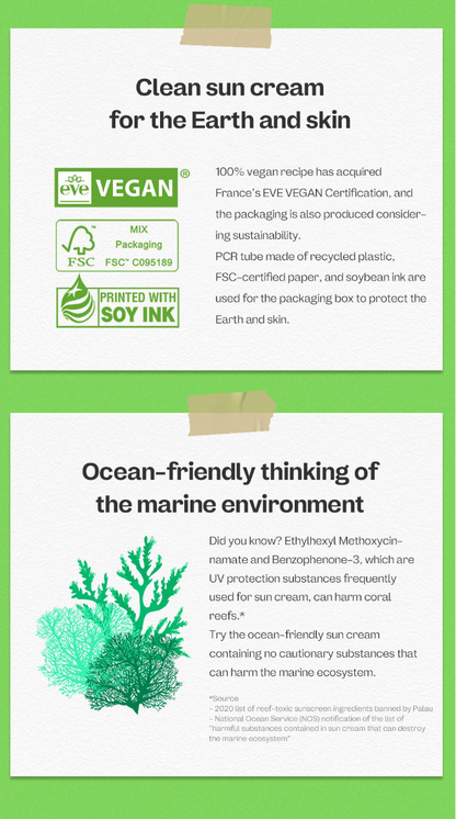 [ma:nyo Factory] Foundation-Free Sun Cream SPF50+ PA++++ | Tinted Vegan Physical Sunscreen | 50ml