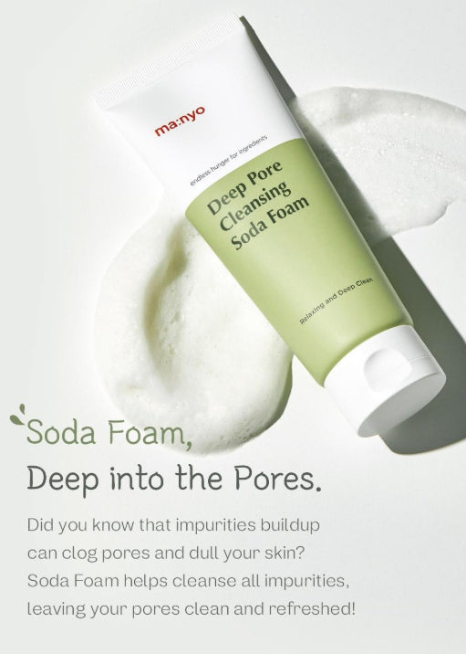 [Ma:nyo Factory] Purifying Cleansing Soda Foam | Gentle & Hydrating Cleanser | 150ml