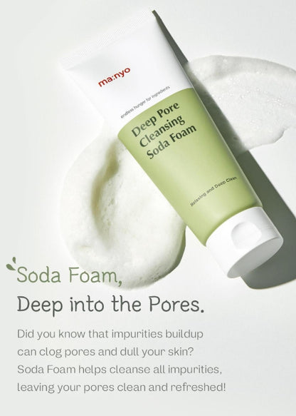 [Ma:nyo Factory] Purifying Cleansing Soda Foam | Gentle & Hydrating Cleanser | 150ml