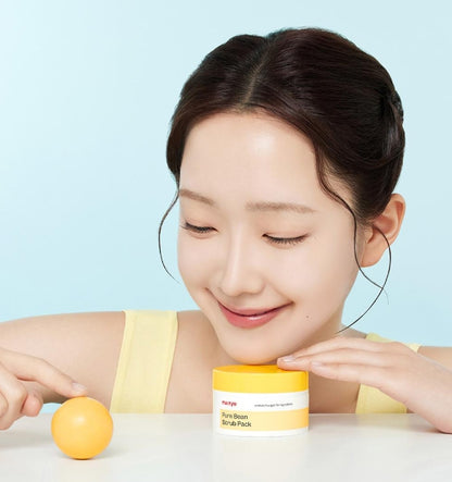 [ma:nyo Factory] Pure Bean Scrub Pack | Gentle & Refreshing Skin Care | 100g