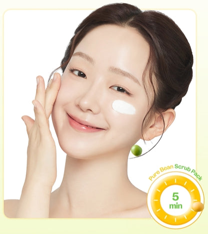 [ma:nyo Factory] Pure Bean Scrub Pack | Gentle & Refreshing Skin Care | 100g