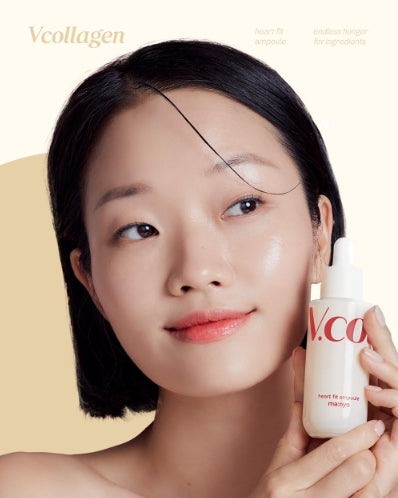 [ma:nyo Factory] V. Collagen Heart Fit Ampoule | Vegan Collagen Hydrating & Skin Firmness Care | 50ml